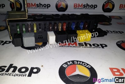 Блок SAM задний Мерседес W203 из Японии