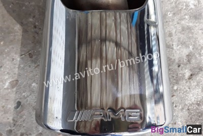 Глушитель выхлопная система Mercedes w211 AMG m272